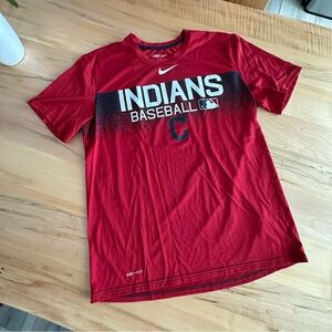 The Nike tee Indians Baseball C